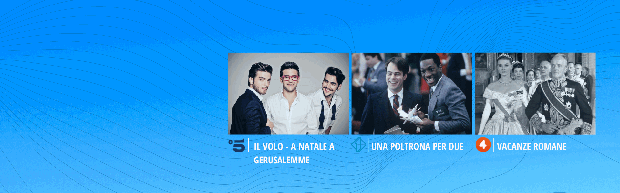 La prima serata di sabato Qui Mediaset